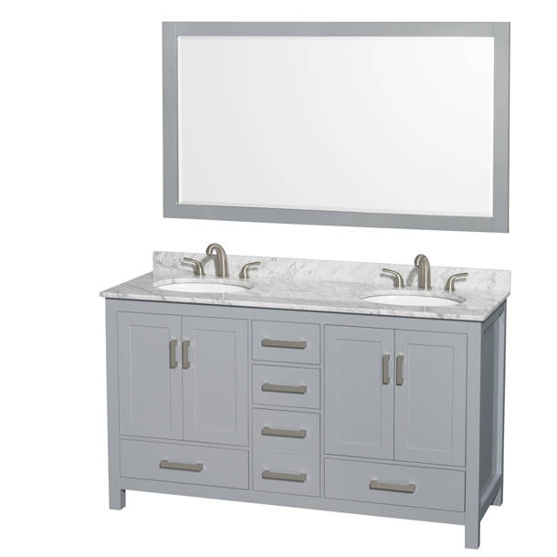 Wyndham Collection Sheffield 47" Single Bathroom Vanity Base Only